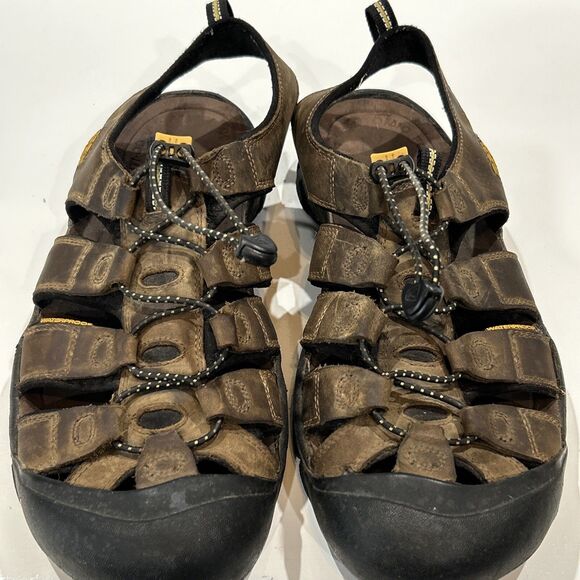 Keen Newport Waterproof Sandals Shoes Mens Size 13 US 47 EU Brown Leather Hiking main image 6